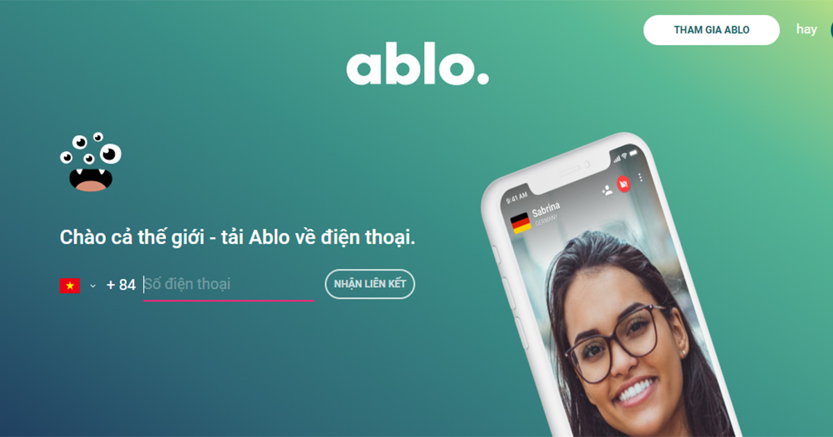 Ablo nói chuyện với cả thế giới