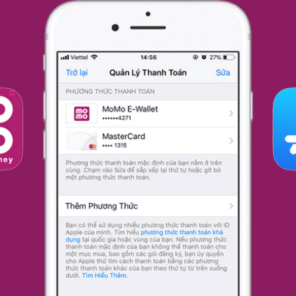 Hướng dẫn thanh toán icloud qua Momo